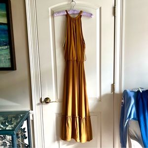 NWT Rachel Zoe marigold maxi dress